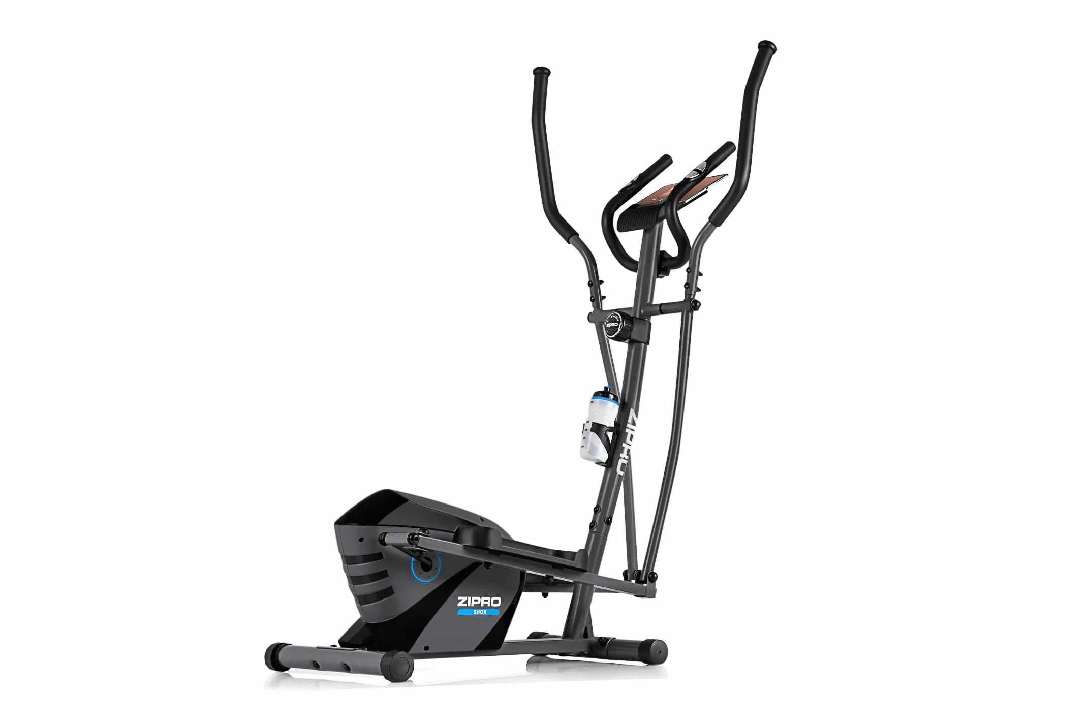 Zipro Crosstrainer Shox, vélo elliptique 120 kg, 8 Niveaux de résistance, équipement Cardio Domicile