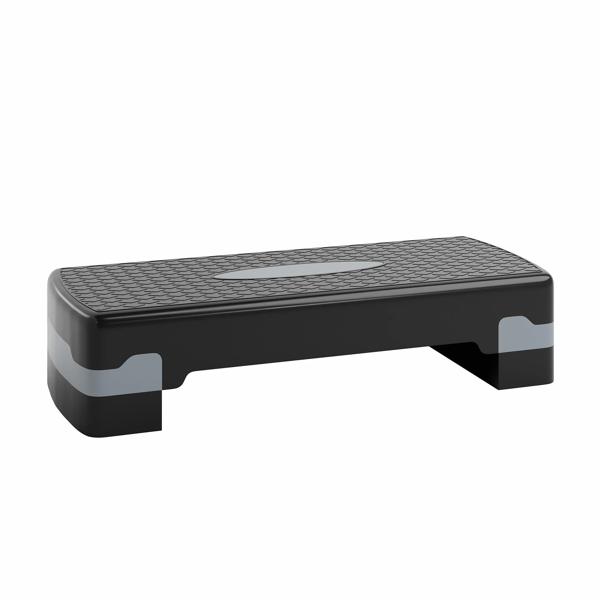 Ultrasport Stepper Fitness Aérobic Antidérapant 2 Niveaux 68 x 28 cm Gris