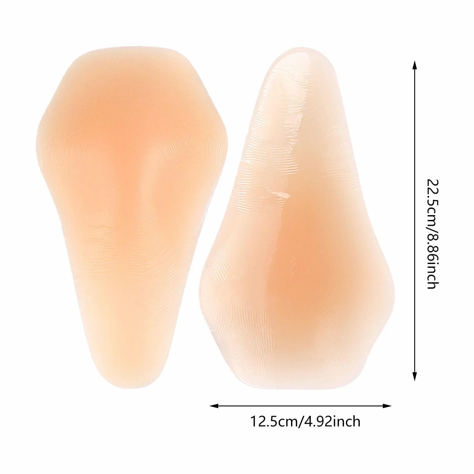 Milageto Genouillères en Silicone 1 Paire pour Patinage Ski Roller