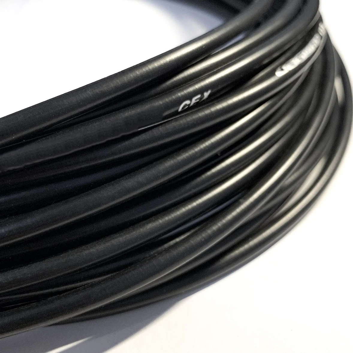 Farbetter Boîtier de câble de frein doublé pour vélo, 5 mm x 15,2 m, avec kit de 30 embouts de câble, le kit de bricolage le plus fiable pour SRAM/Shimano VTT vélo de route (15,2 m + 10 fils