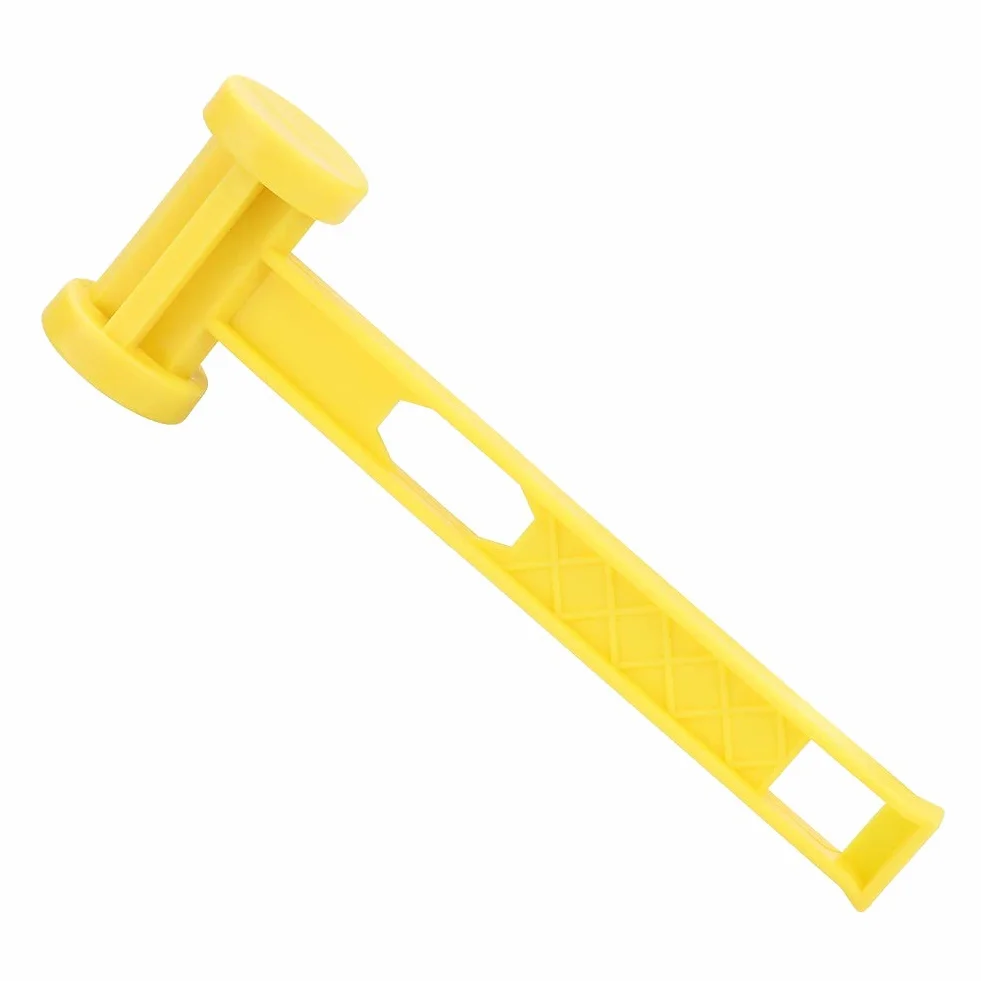 MAGT Marteau, Portable en Plastique Terre Clous Marteau Tente Légère Peg Marteau Camping en Plein Air Outils Accessoires