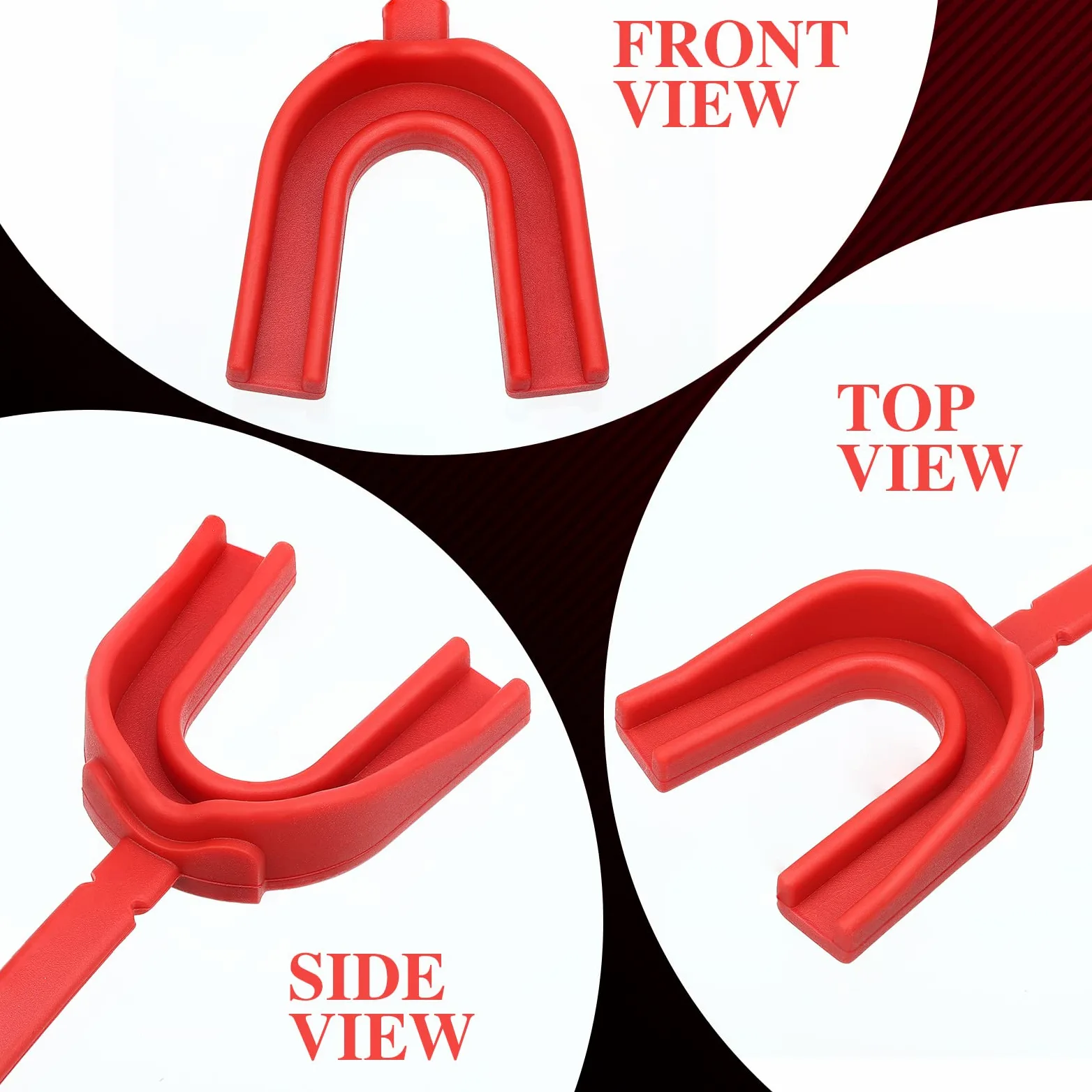 Seematn Lot de 40 protège-dents en vrac avec sangle pour jeunes boxes, sports et sports - Pour basket-ball, crosse, hockey, lutte