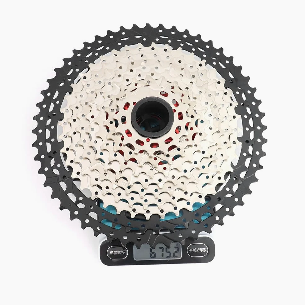 CYSKY Cassette de vélo 12 Vitesses 11-50/11-52 Dents Cassette Compatible avec Shimano Sram Sunrace, Convient pour VTT, vélo de Route