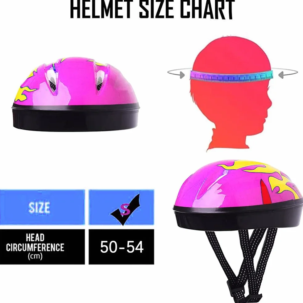 Ensemble de Protection Enfant Casque Genouillères Coudières Protège-poignets Réglable 7 Pièces