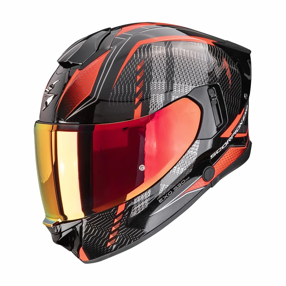 Scorpion Exo-530 Air Theras Casque intégral Noir/Rouge XS