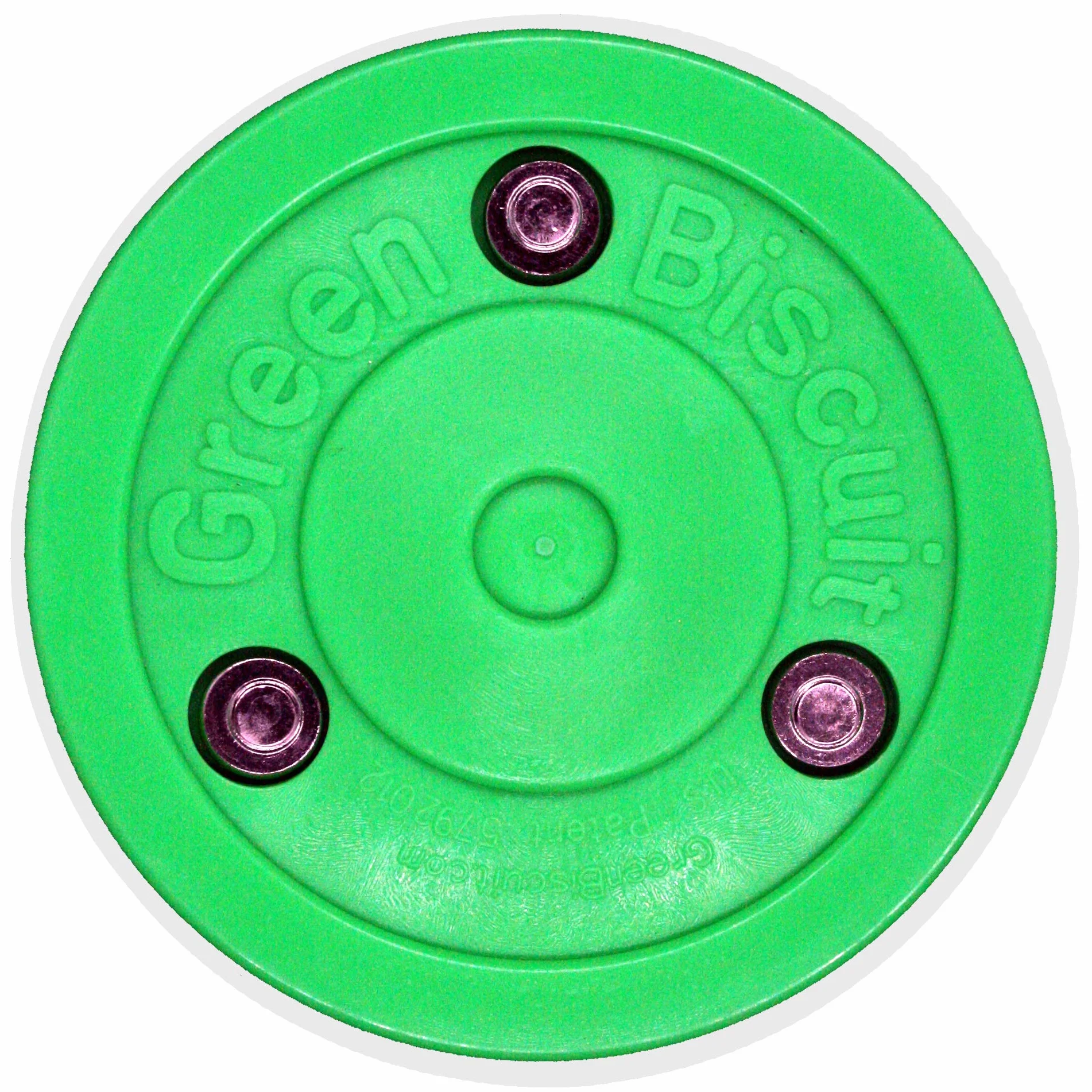 Green Biscuit Pro Rondelle d'entraînement de hockey sur glace et en ligne