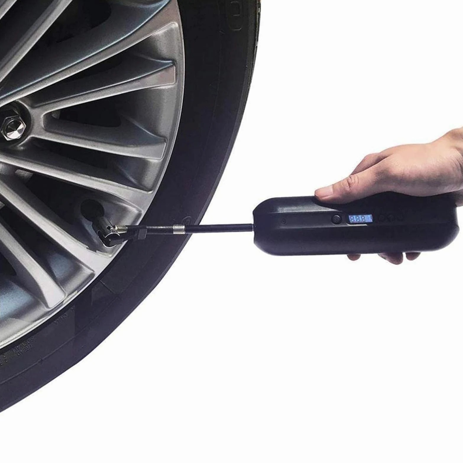 Mini pompe à vélo électrique portable haute pression