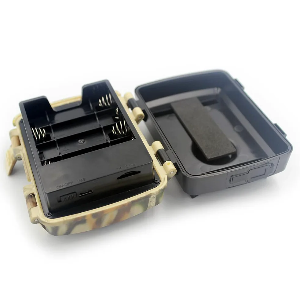 Mise à Niveau de la Mini caméra de Jeu de Piste 12MP 1080P caméra extérieure avec caméra de Chasse à Vision Nocturne pour la Surveillance de la Faune, 38 LED infrarouges