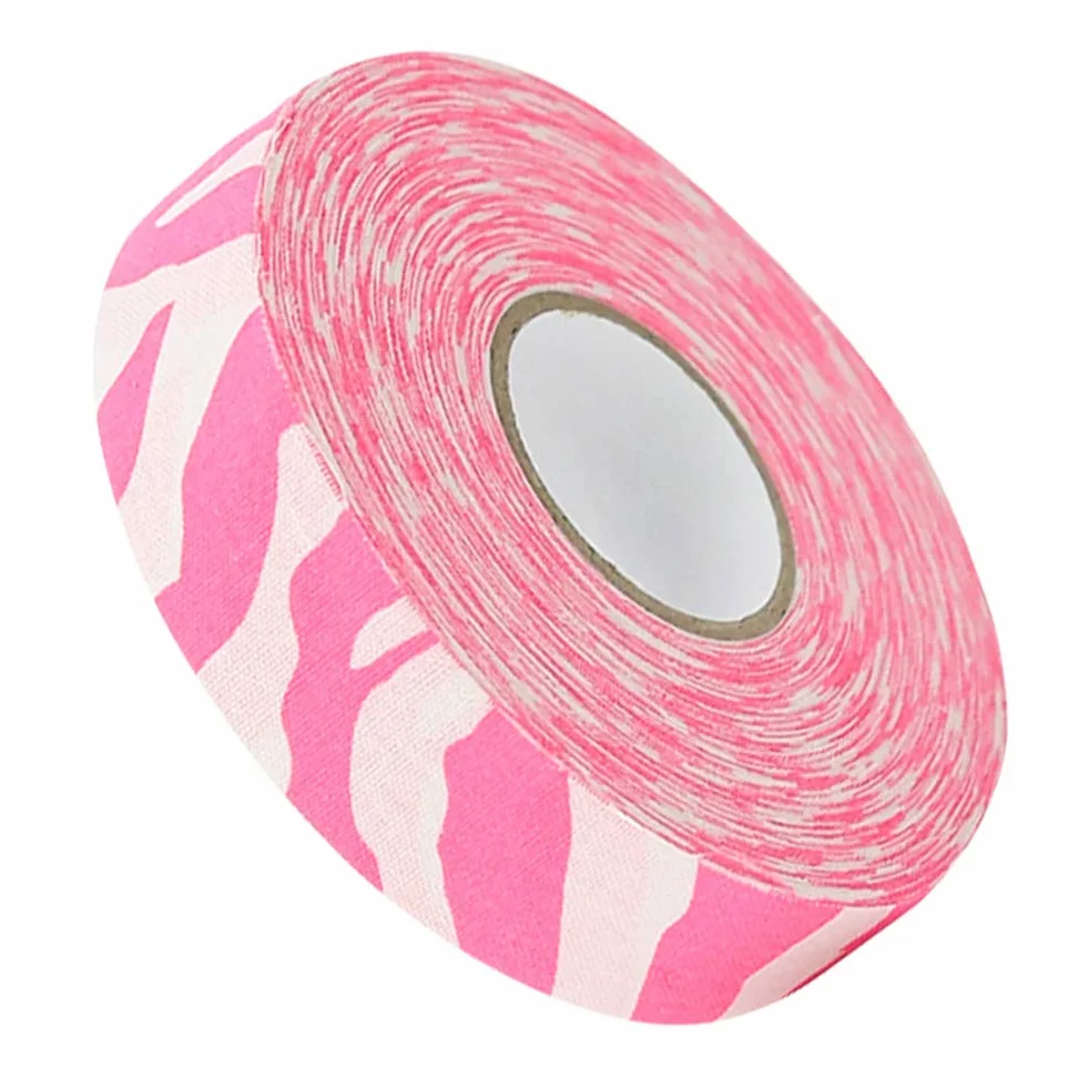 Ruban de Hockey 2,5cm x 25m Rouleau de Protection en Tissu pour Bâton, Accessoire Sport Protecteur Lame et Poignée