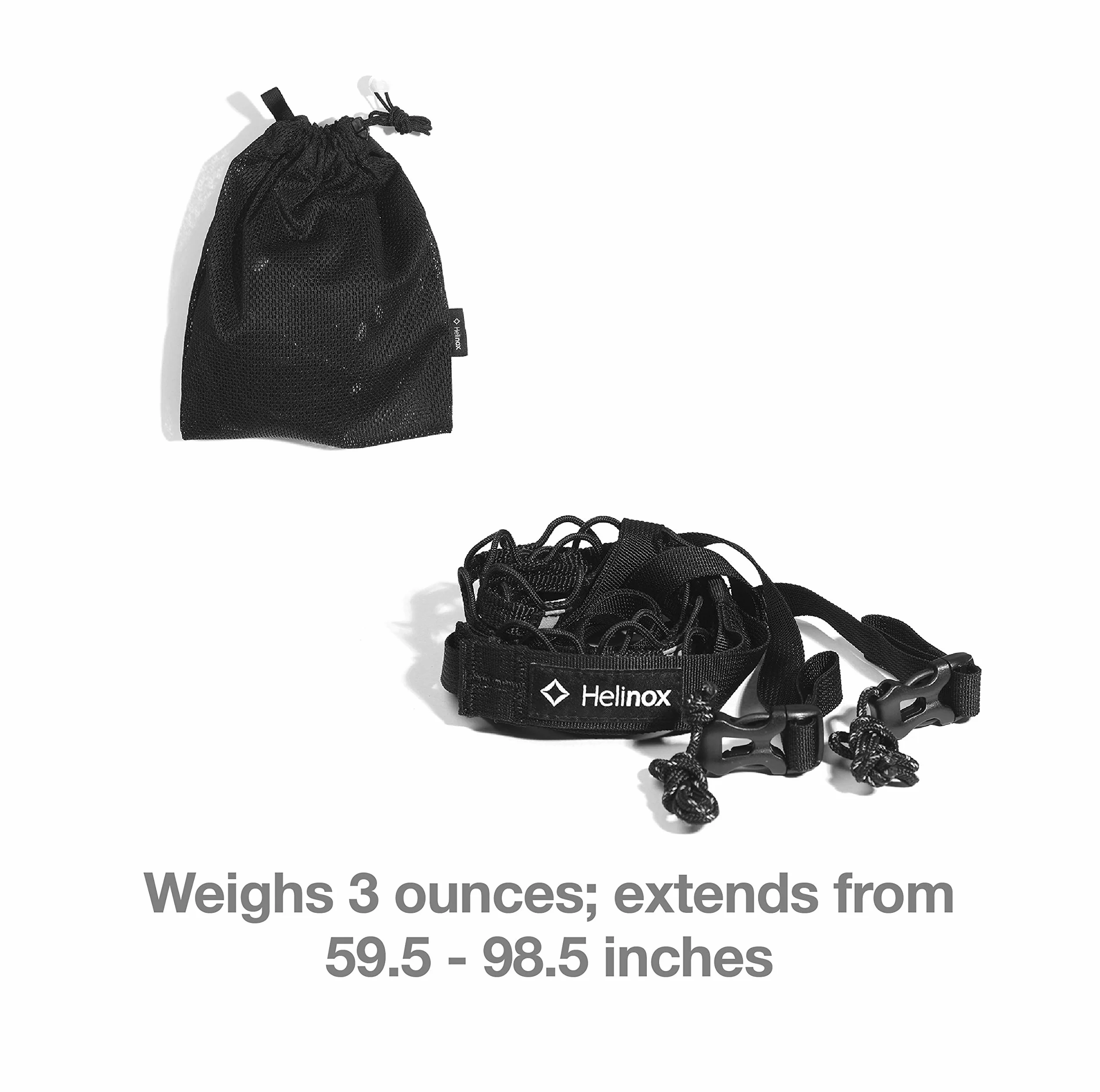 Helinox Daisy Chain 1,5-2,5m, noir