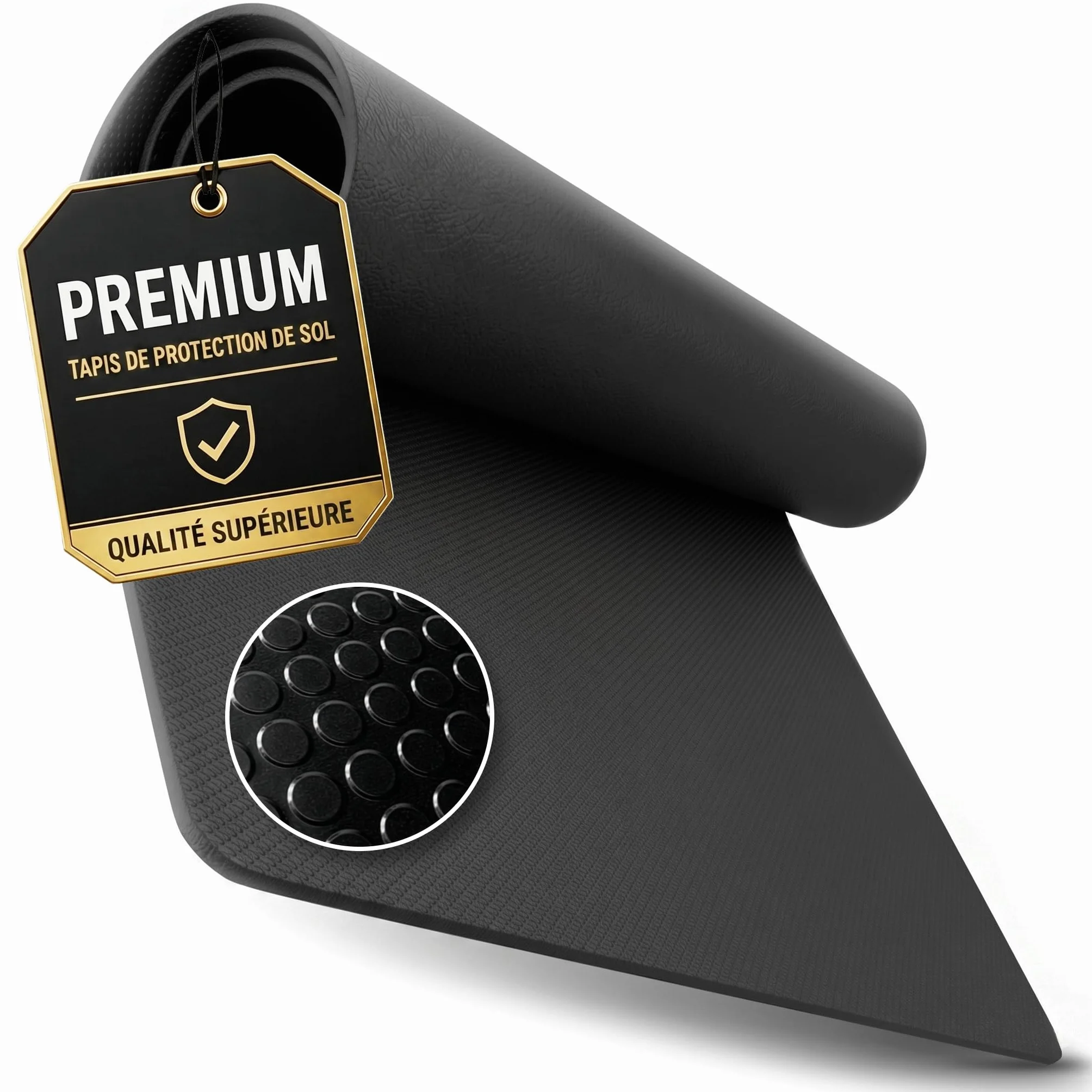 Tapis de protection de sol antidérapant Sparta Floordirekt pour tapis de course, vélo elliptique