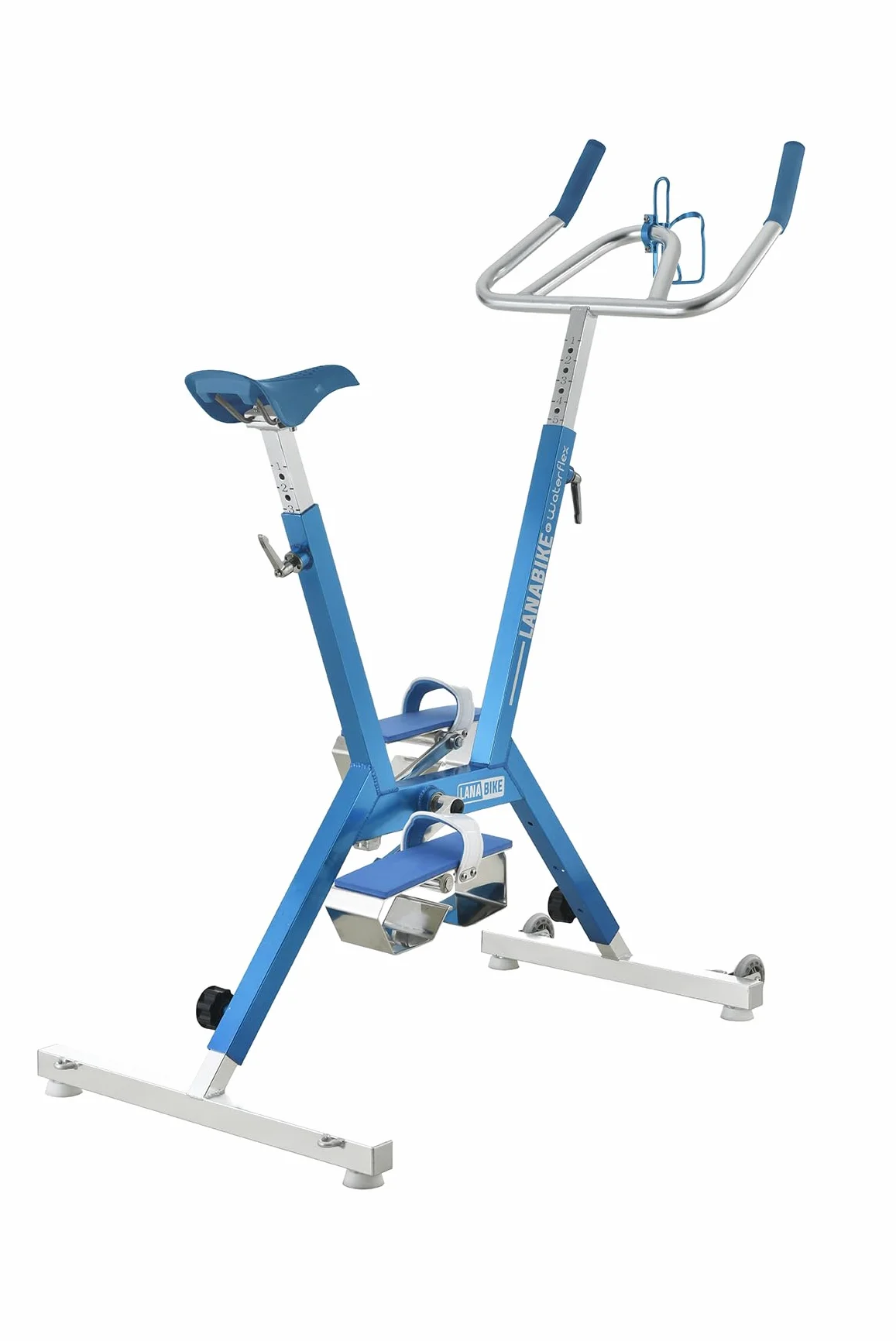 Waterflex Aquabike Lanabike Vélo Aquatique Piscine Large Bleu WX-LANA-BL