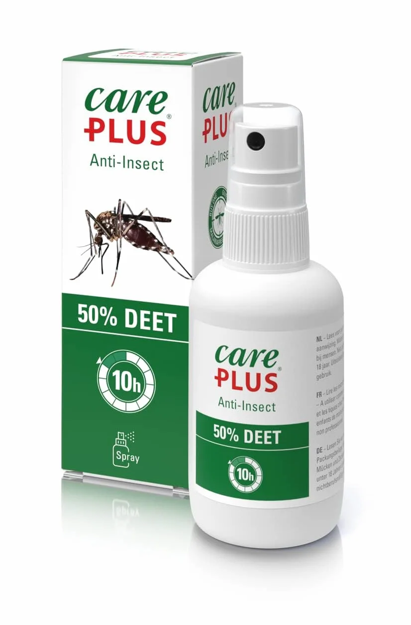 Care Plus Spray Anti-Insectes 50% DEET 10h Protection 60 ml