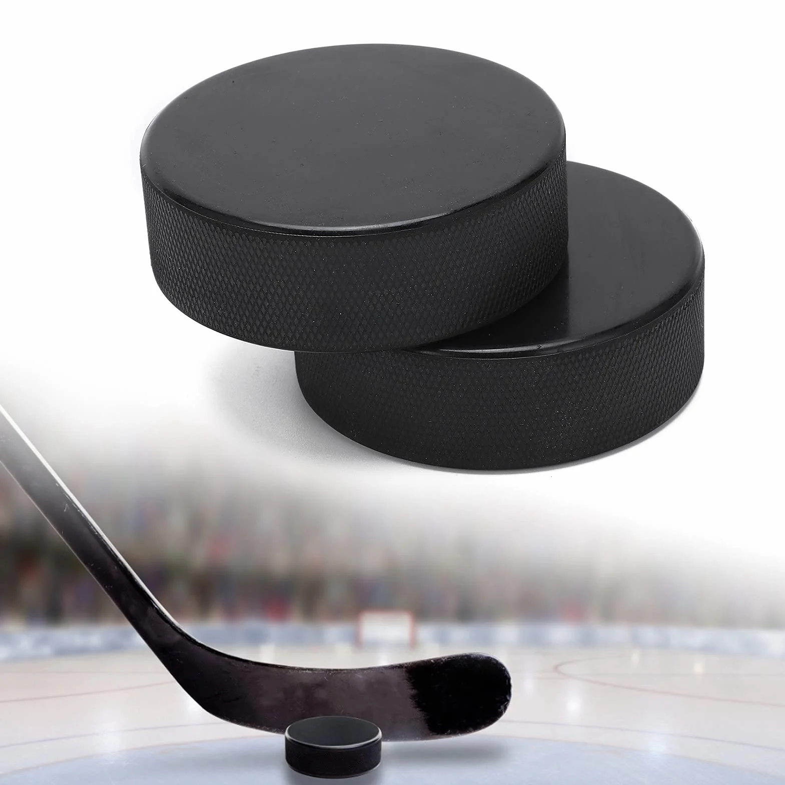 Rondelles d'entraînement de Hockey, palets de Hockey sur Glace durables, Taille Officielle