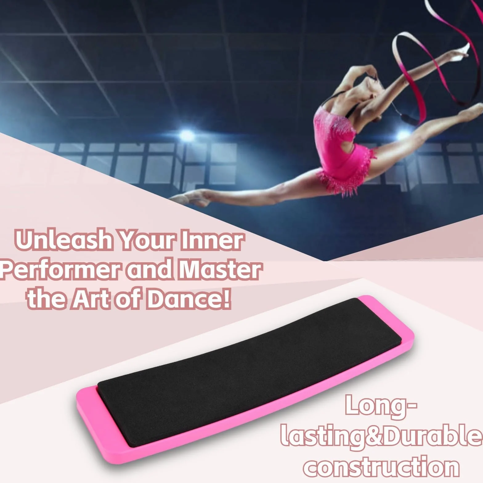 Horoper Planche de Rotation pour Ballet Dance Spinning Plate Entraînement Portable Foot Balance Training
