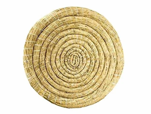 Round Coiled Straw Target 80 cm x 8 cm Thick