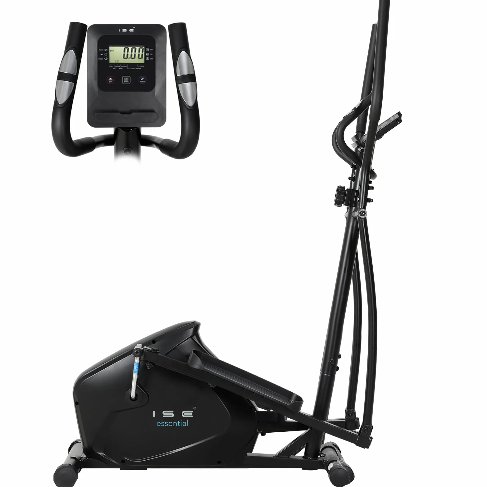 ISE Velo Elliptique d'Appartement Magnétique 8 Niveaux Résistance avec Poids d'Inertie 8KG