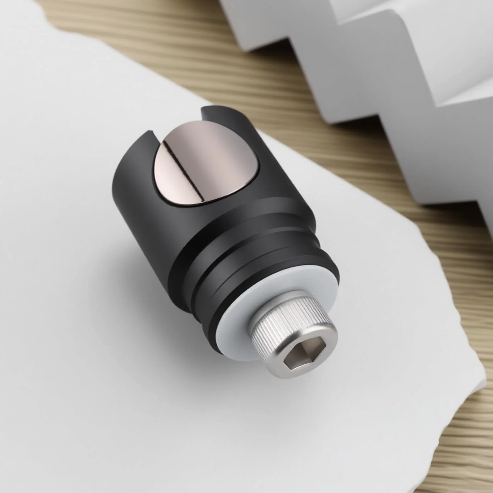 Support de Tir à Arc à Déconnexion Rapide en Alliage Aluminium 40 X 25,3 mm Stabilisateur pour Arcs à Poulies