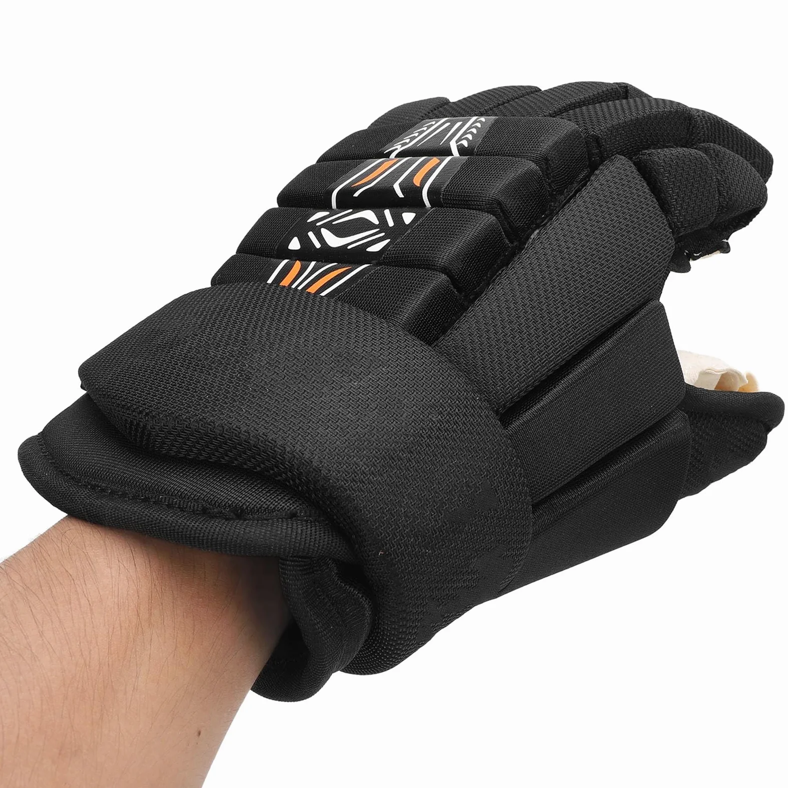 GOWENIC 1 Paire de Gants de Hockey, Gants de Hockey sur Glace, Respirants, Légers, Très Ajustés, Gants de Protection Polyvalents pour Joueurs de Hockey de Rue