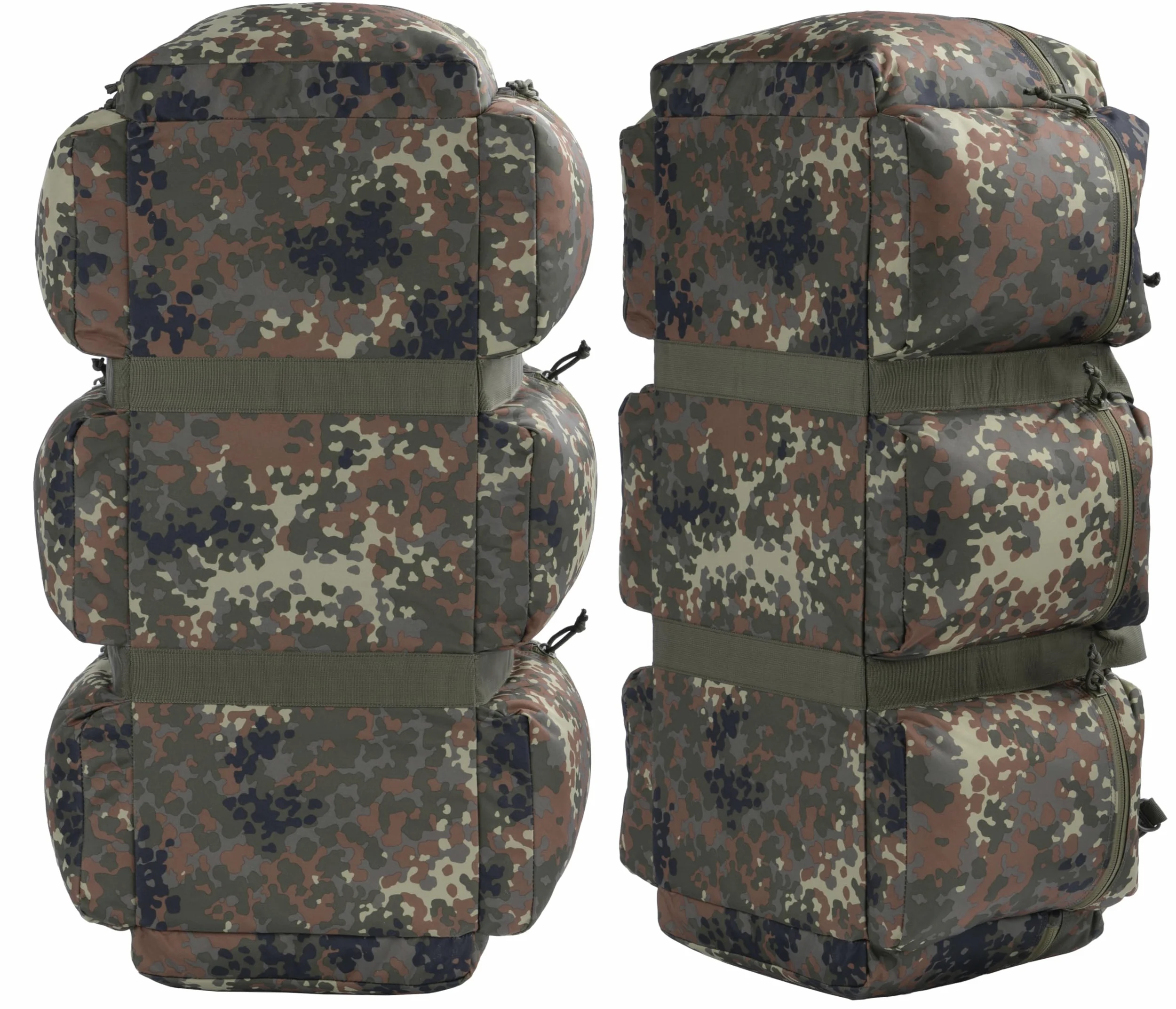 Grand Sac de Voyage Militaire Sac de Marin Style Militaire Sac d'équipement Tactique et de Sport avec, 100L