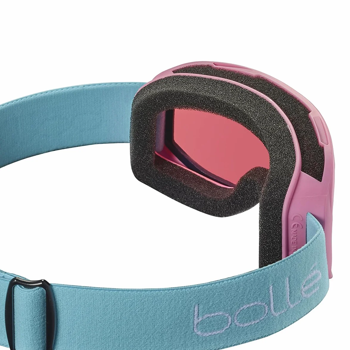 Bollé INUK Masque Ski Enfant Écran Vermillo Anti-buée Anti-rayures Aération Flow-Tech