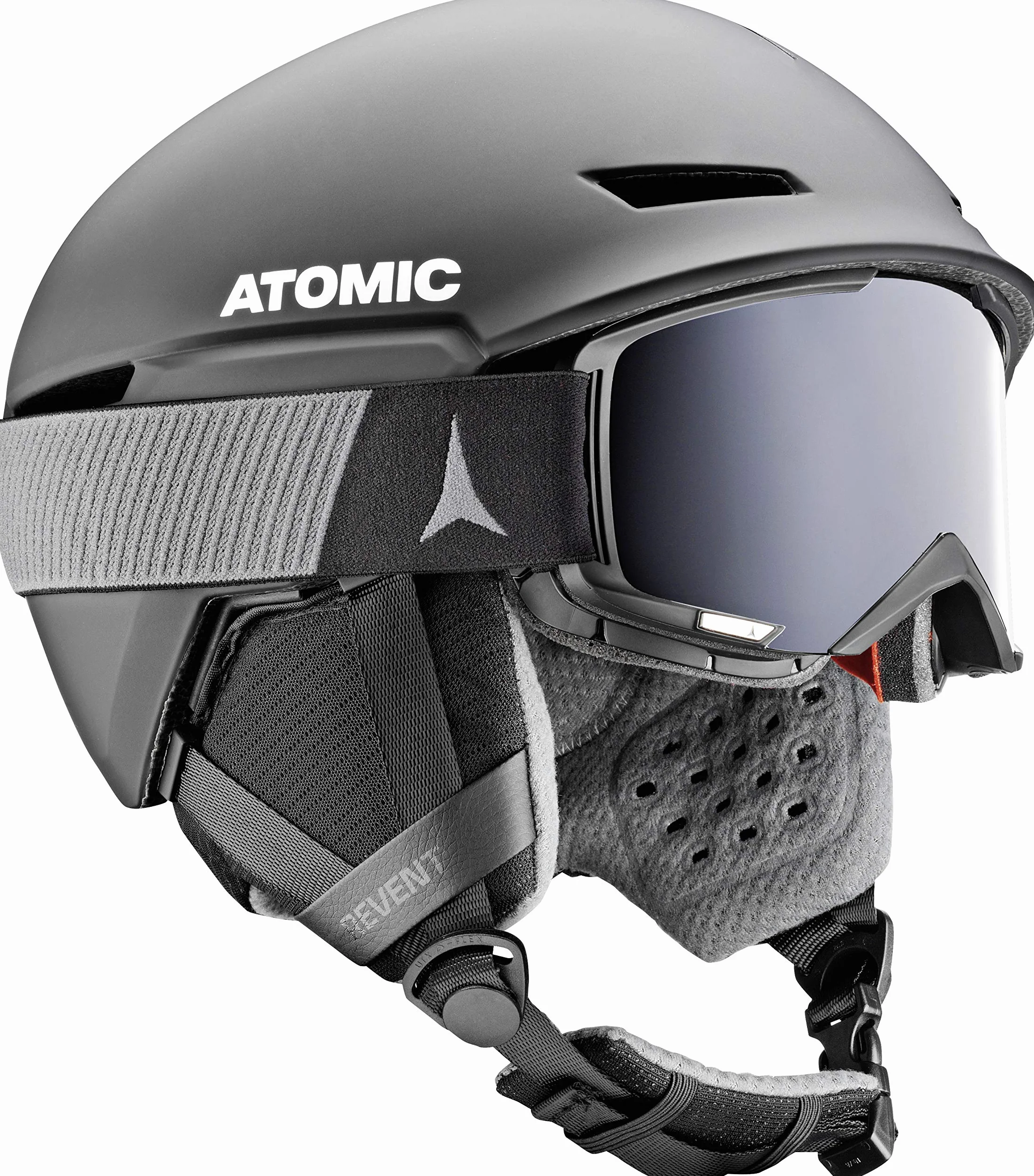 Atomic, Casque de ski All Mountain, Unisexe, Revent, L (59-63 cm), Noir, AN5005736L