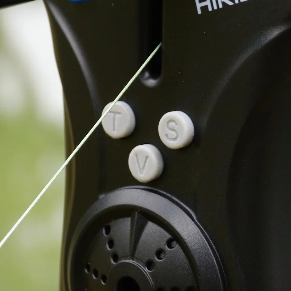 Hirisi Tackle Angel Détecteur de touche avec réglage du volume, sensibilité du son, affichage LED pour la pêche à la carpe