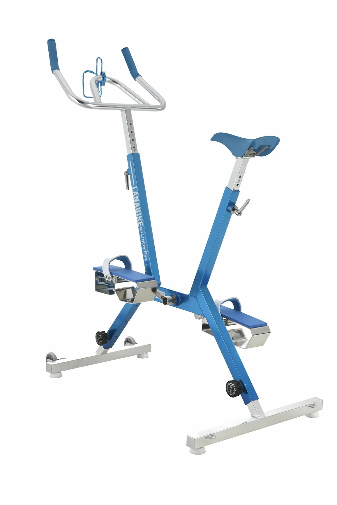 Waterflex Aquabike Lanabike Vélo Aquatique Piscine Large Bleu WX-LANA-BL