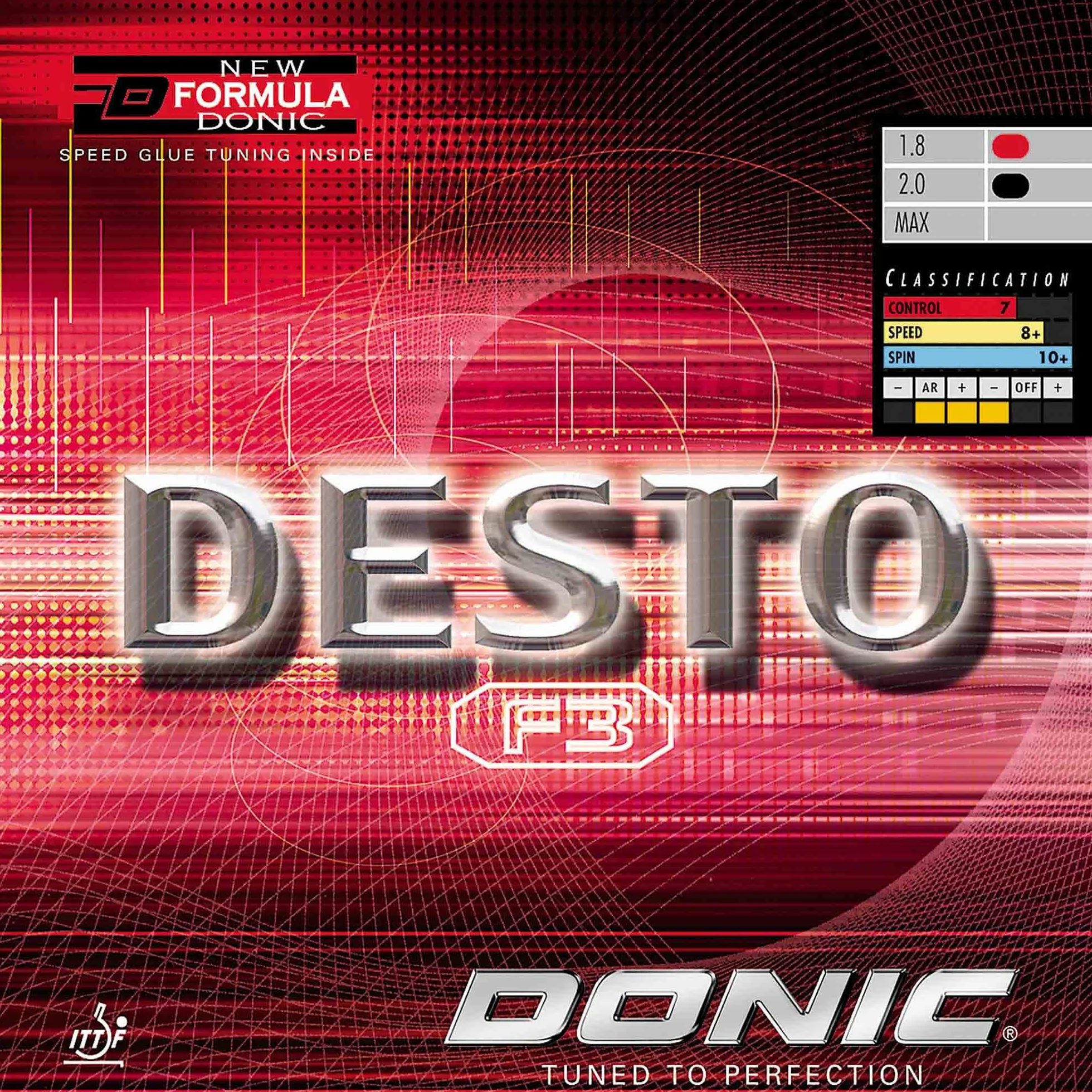 Donic Caoutchouc F3