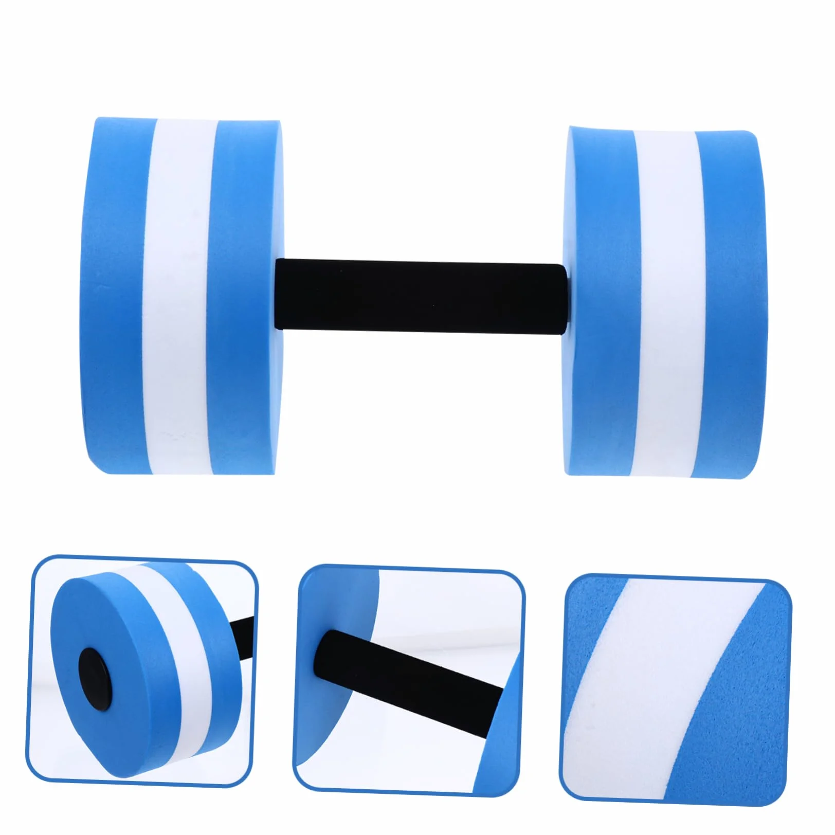 1 haltère flottante en mousse, équipement d'entraînement de piscine pour adultes, équipement de fitness, équipement de fitness flottant, survêtement pour femme, aérobie