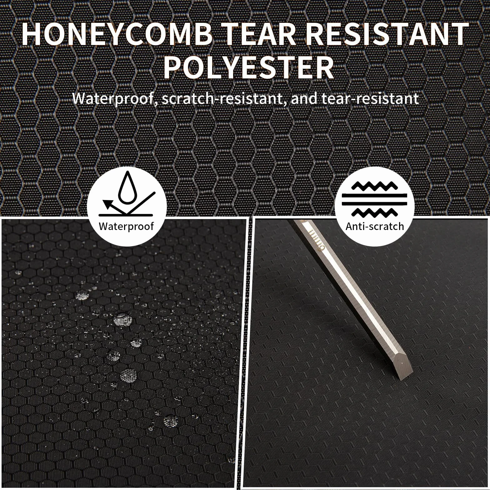 Housse de voyage de golf imperméable pliable en polyuréthane taille universelle