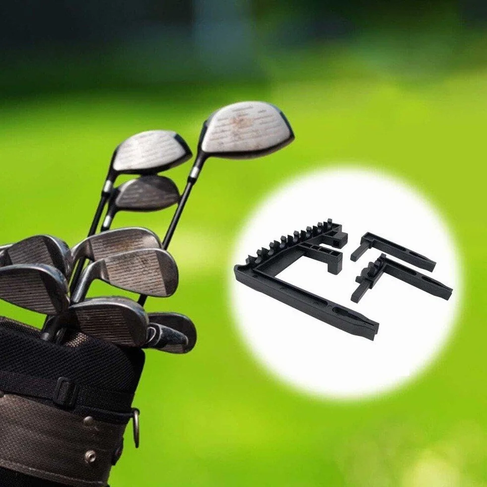 Support de Club de Golf 9 Fer, Rangement Debout pour Clubs de Golf, Accessoire Universel Durable
