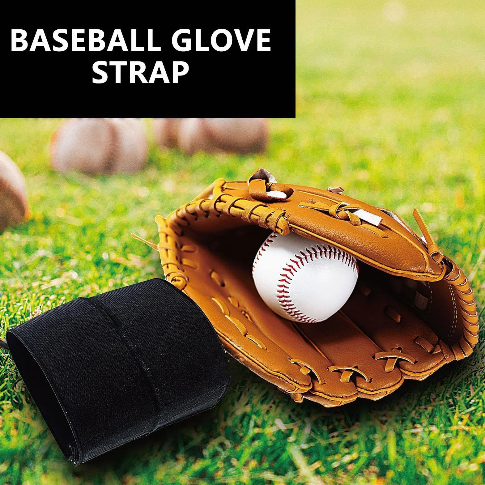 Enveloppe de baseball élastique pour gants, accessoire pour façonner et fixer gants de softball