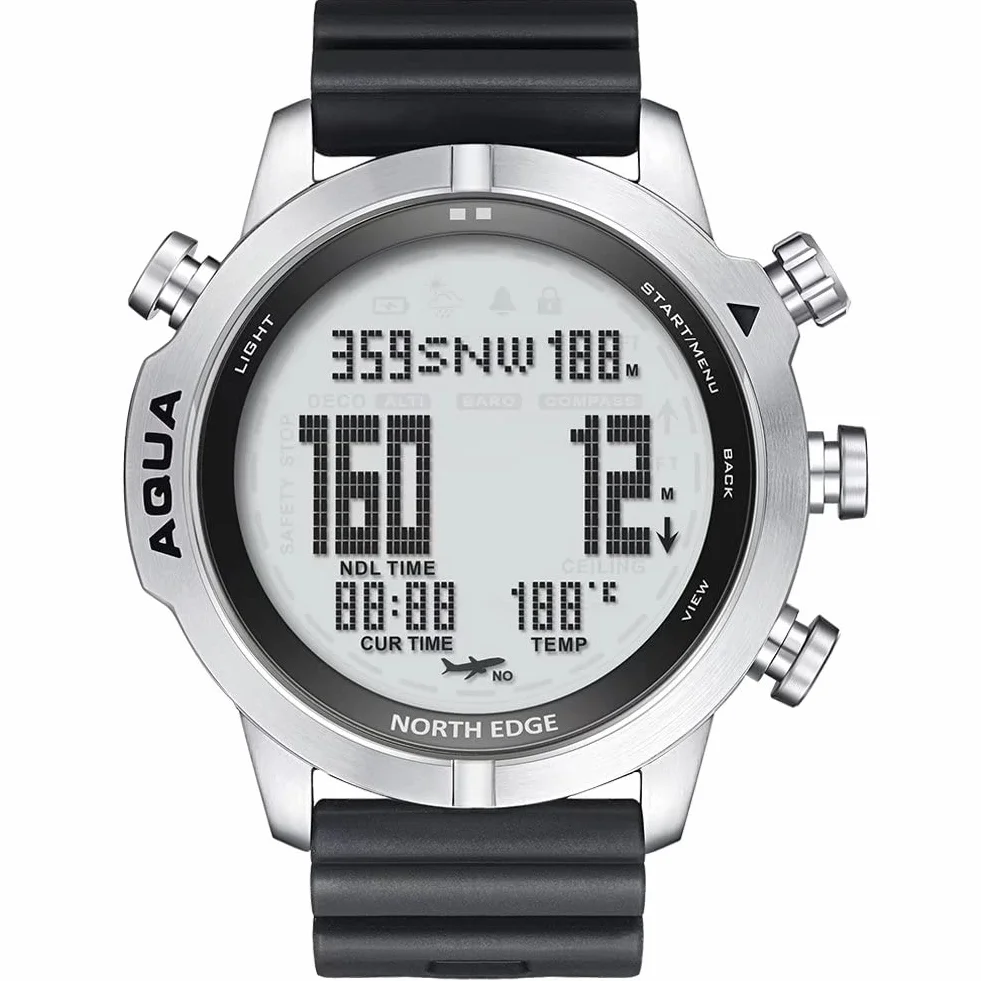 NORTH EDGE Montre de plongée 50M Altimètre Baromètre Boussole