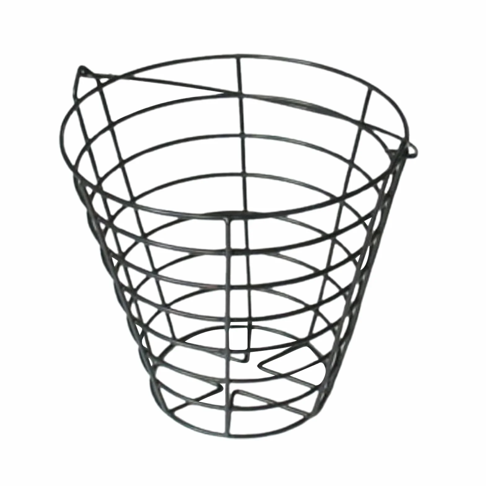 Panier pour Balles de Golf - Seau de Rangement 100 Balles - Grand Conteneur Fil Métallique avec Poignée