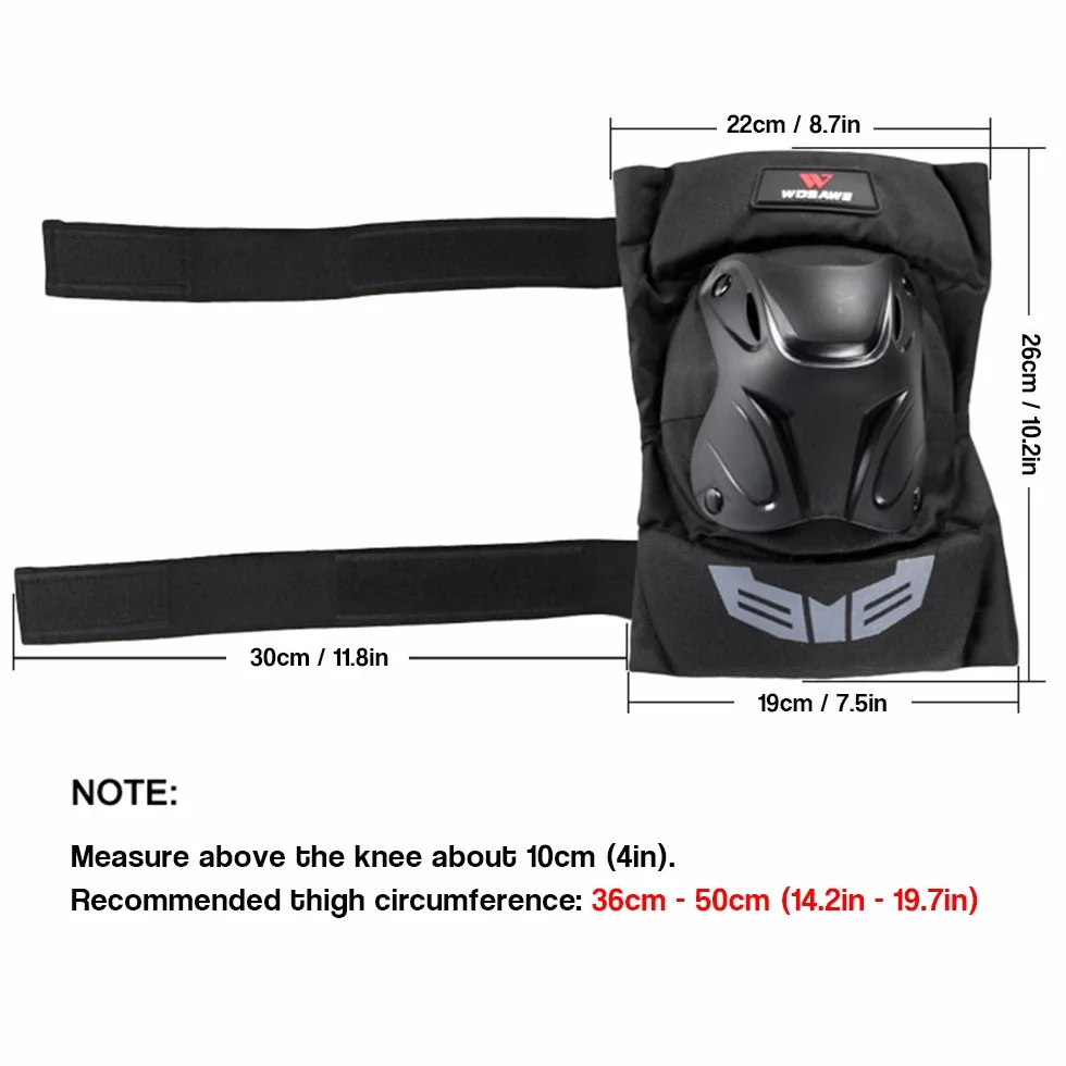 LIXADA Vélo Genouillère Support Protecteurs Coussinets