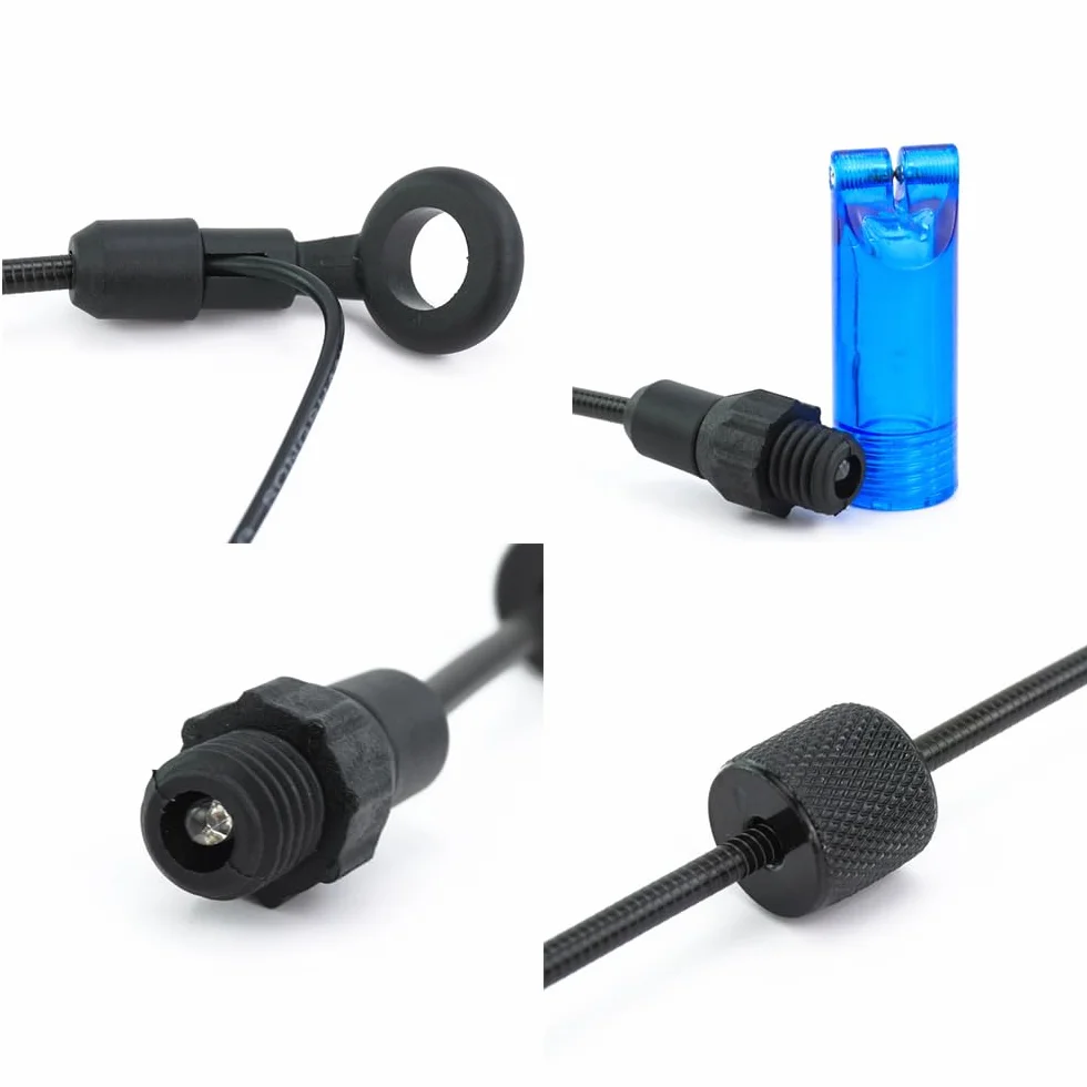 Swinger pêche carpe LED 2,5 mm détachable indicateur touche lot 4