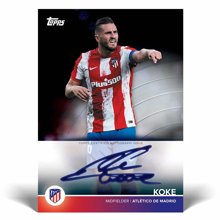 Topps Ensemble officiel Atletico de Madrid