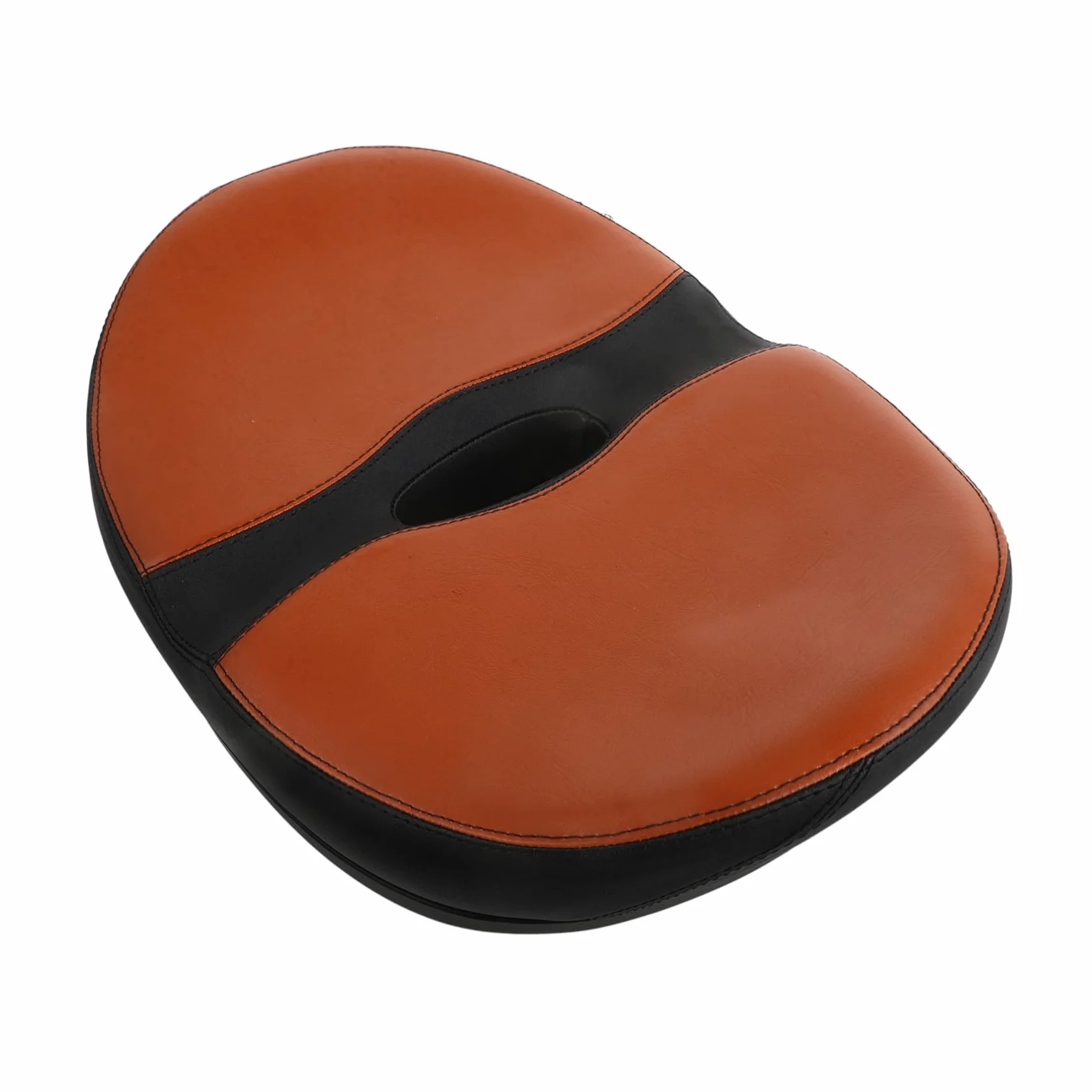 Selle de Vélo Ergonomique Confortable Mousse de Polyuréthane sans Nez Facile à Retirer Coussin Large pour Vélo Électrique et VTT pour Balades Quotidiennes