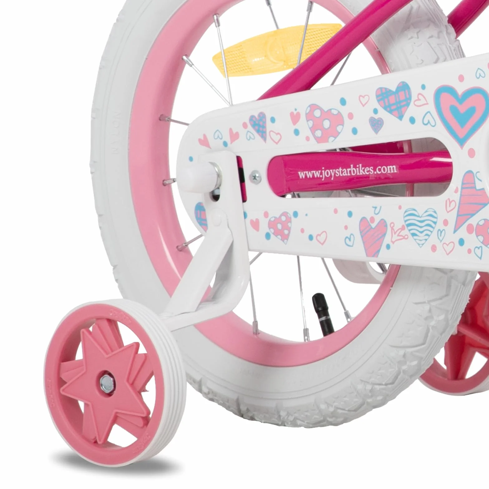 JOYSTAR Vélo Enfant 12-20 Pouces Filles 2-11 Ans avec Stabilisateur et Panier
