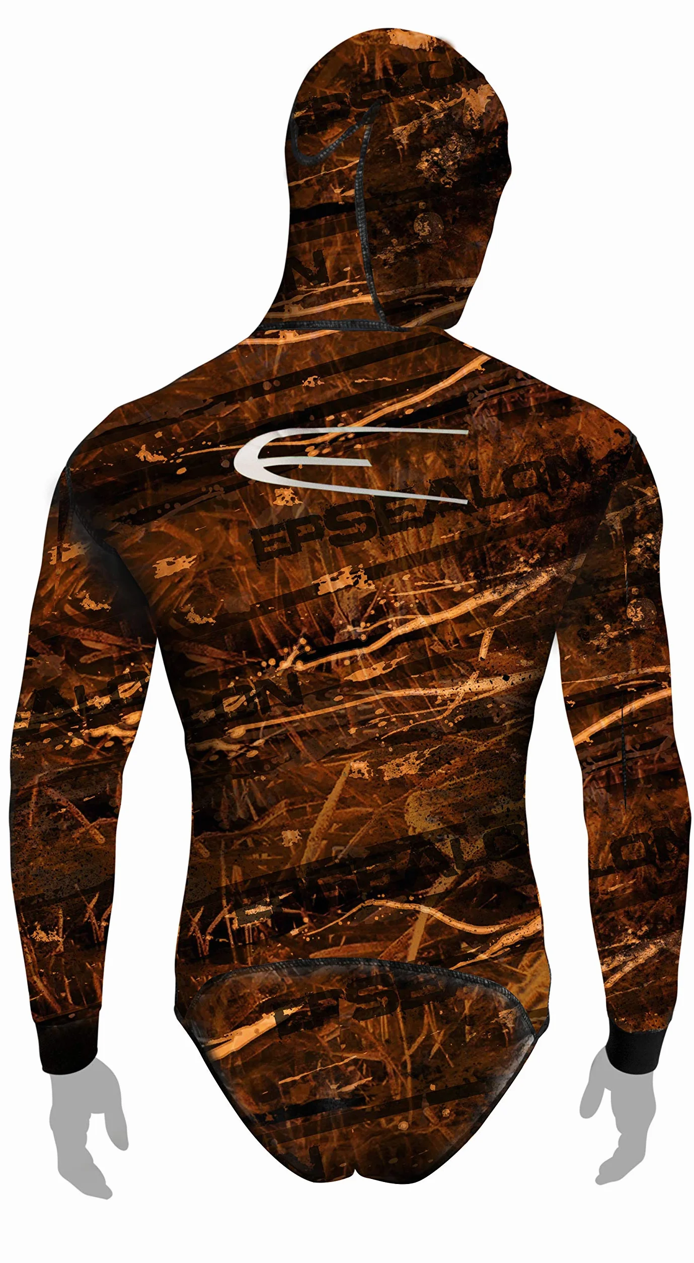 Veste Fusion Camo Brown 5 mm Néoprène Yamamoto 039 Plongée Surf Chasse sous-Marine T3 (M)