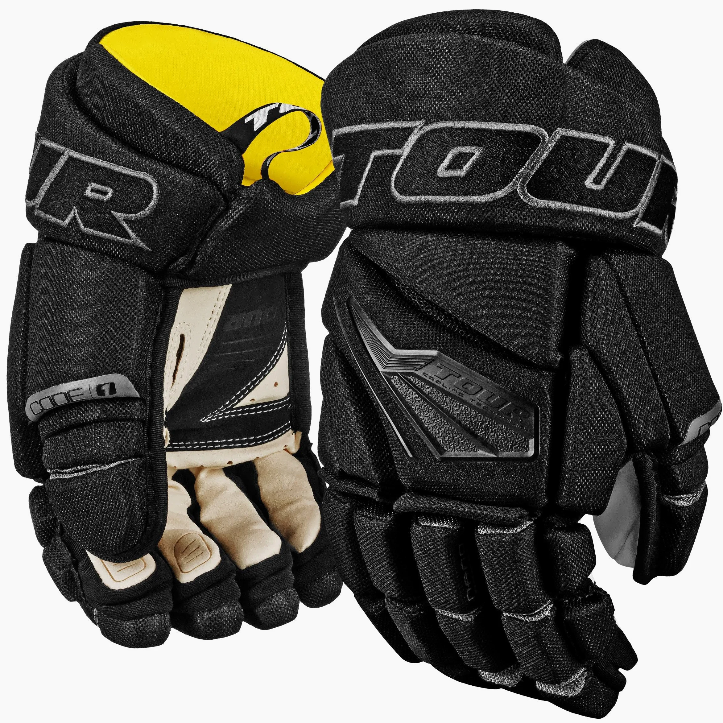 Gants de hockey d'équipe Code 1