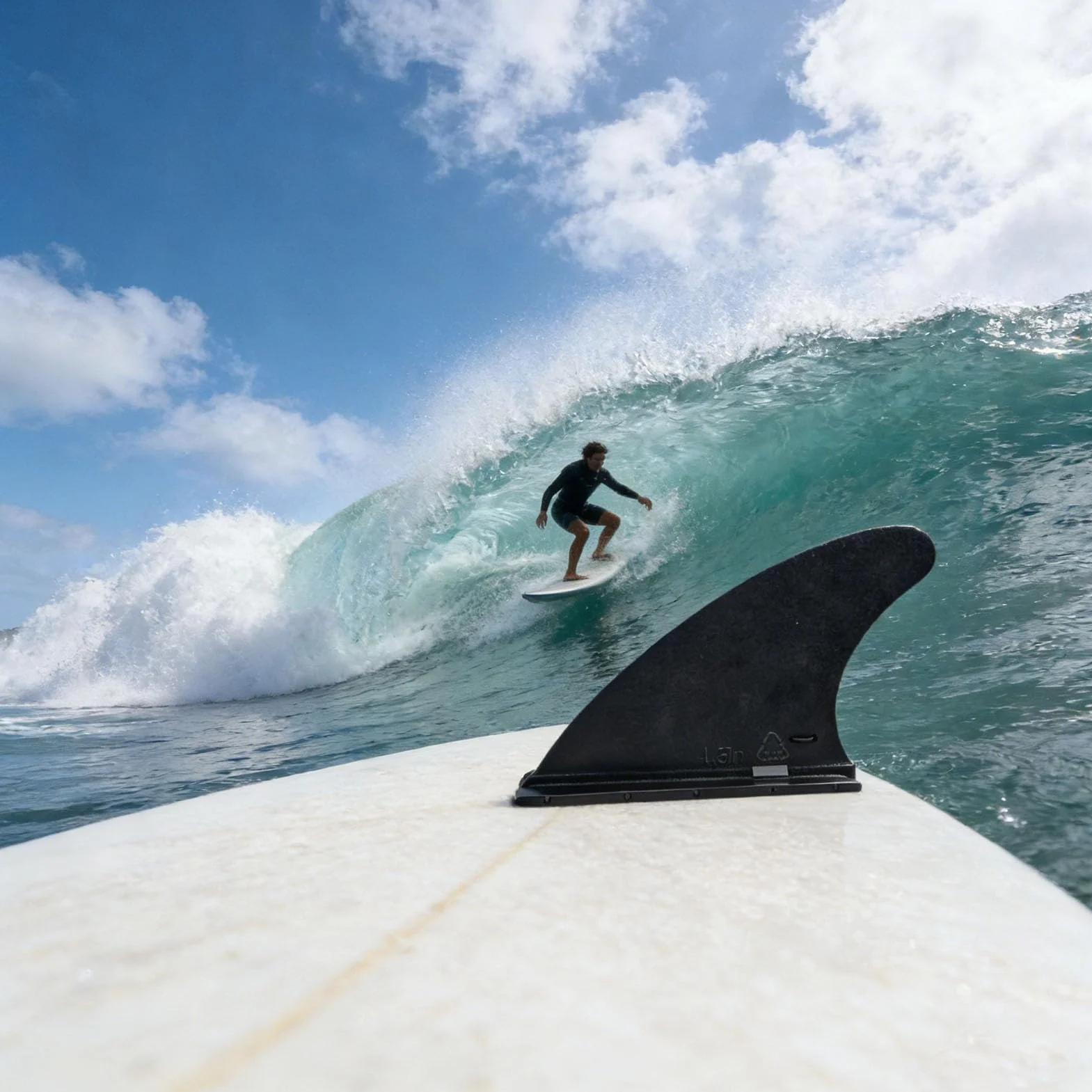 Zunate Aileron de Planche à Pagaie Détachable 4,5 Pouces Remplacement Gouvernail Coulissant Surf Stand Up Paddle