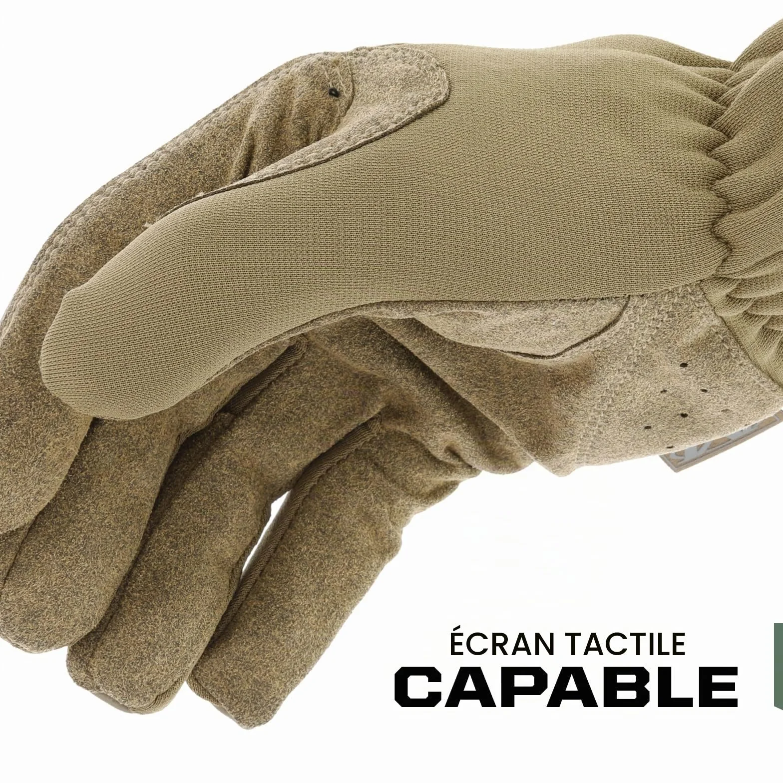 Mechanix Wear FastFit Coyote Touch Screen Gants Large Marron