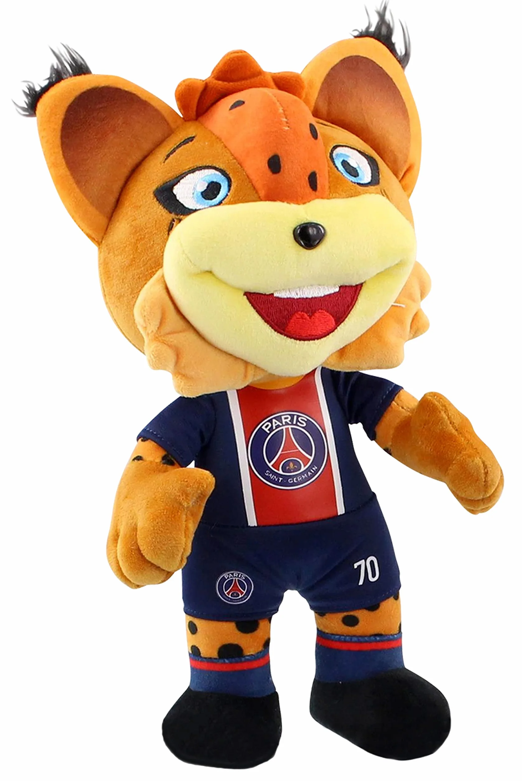 Poupluche Mascotte PSG Germain Le Lynx 25 cm Kolekcja Oficjalna Paris Saint-Germain