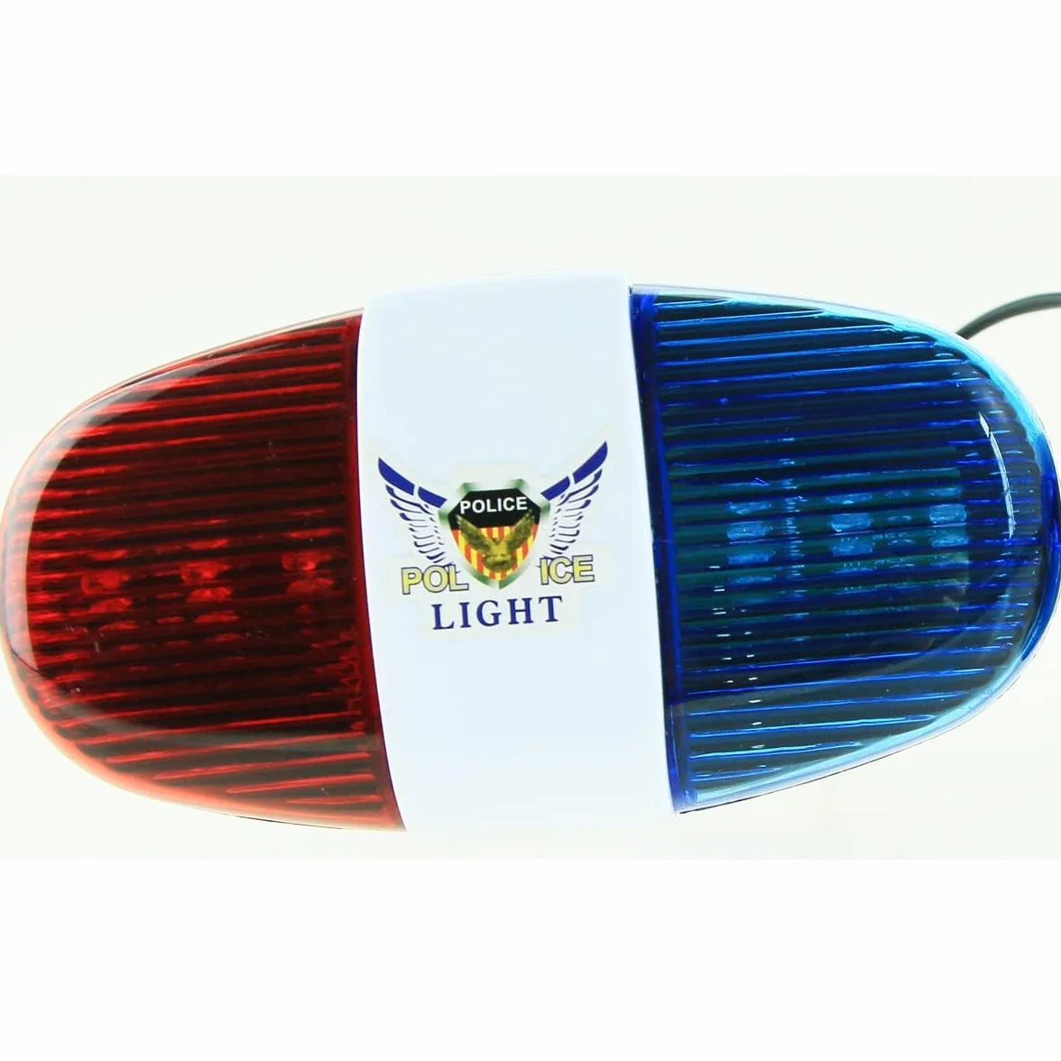 Leagy Lampe LED Vélo Police avec Sirènes Sonores Trompette Klaxon