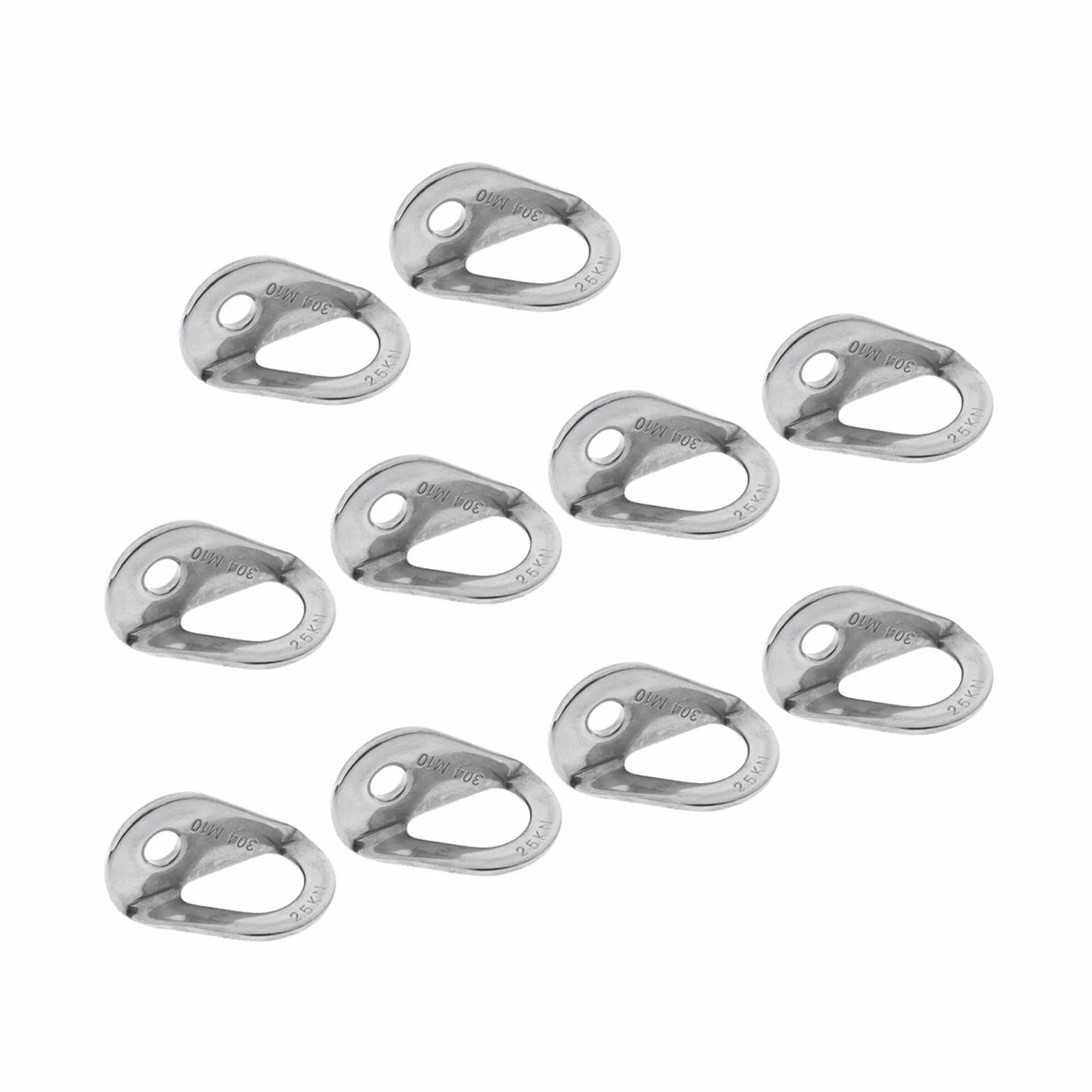 10 pièces Clou Cintre Expansion Acier Inoxydable Montage Mural Plaque pour Escalade