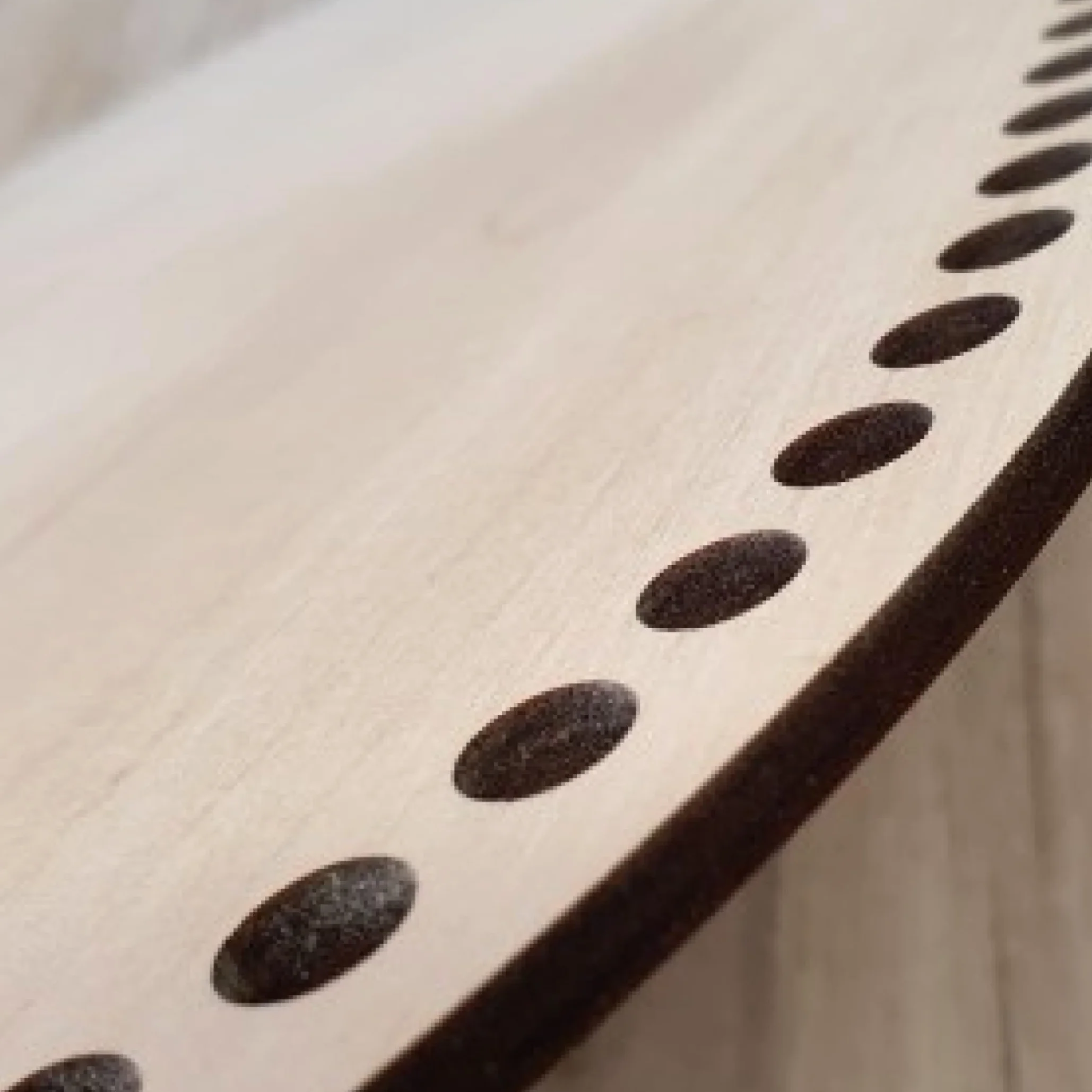 Plaque de fond en bois avec trous de 12 mm pour crochet DIY paniers, 85 x 40 cm