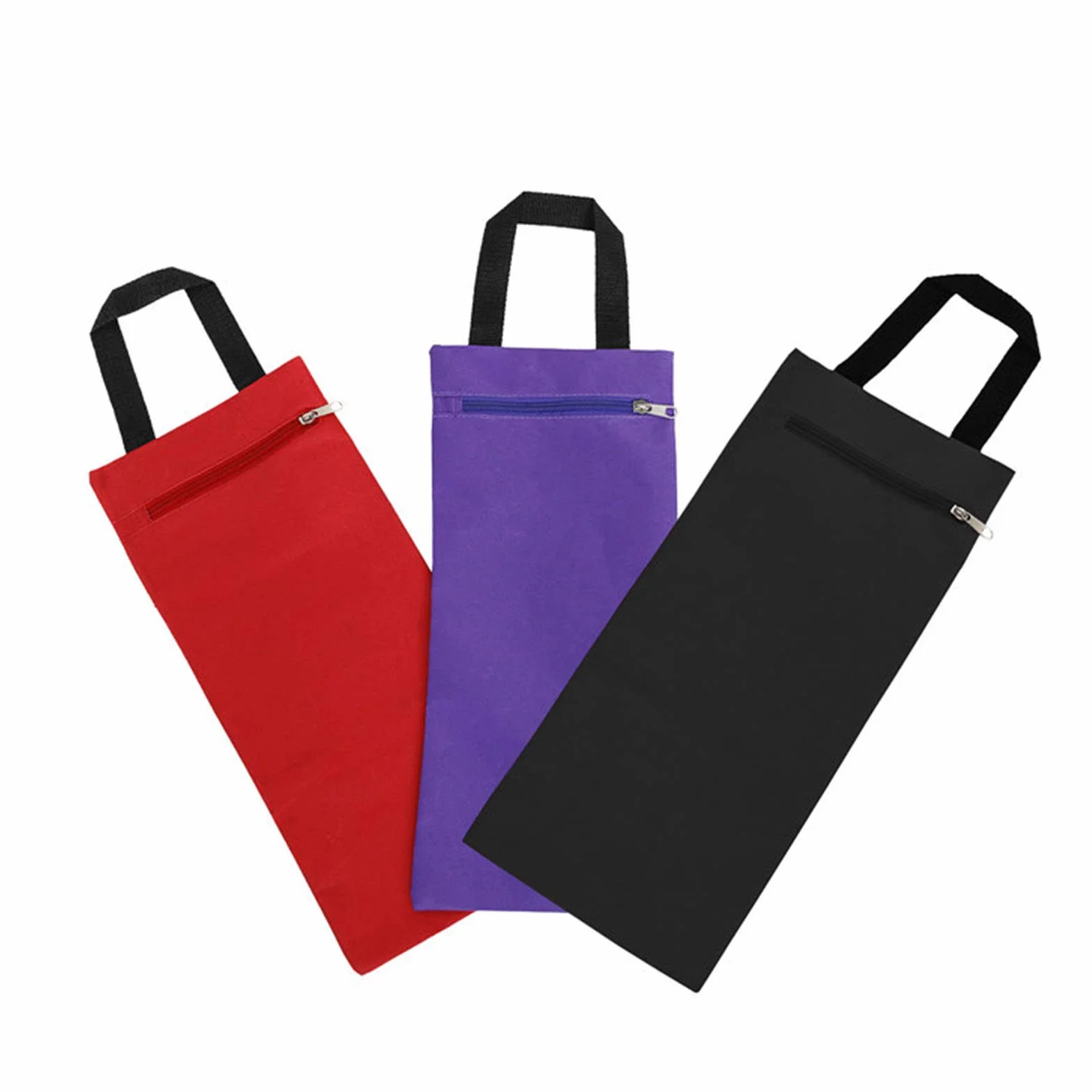 Sac de sable pliable rempli de yoga avec poignée unique pour poids et entraînement de résistance