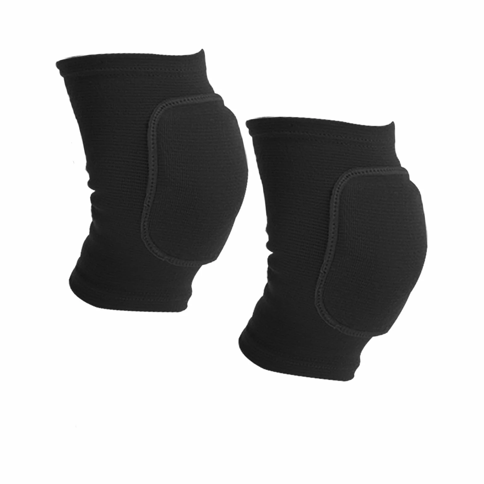 Genouillères de protection élastiques S, genouillère danse confortable, sport antichoc rembourrée pour enfants yoga course fitness football